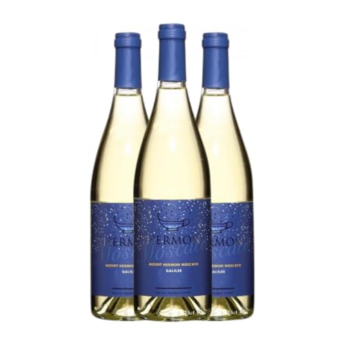 Golan Heights Hermon Muscat Bianco Jung 75 cl Weißwein (Karton mit 3 Flaschen von 75 cl) von Golan Heights Winery