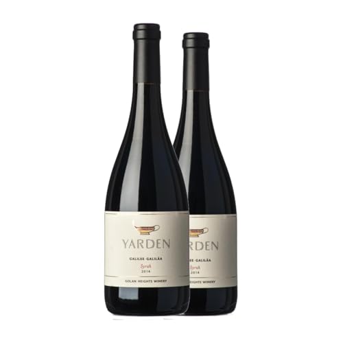 Golan Heights Yarden Syrah 75 cl Rotwein (Karton mit 2 Flaschen von 75 cl) von Golan Heights Winery