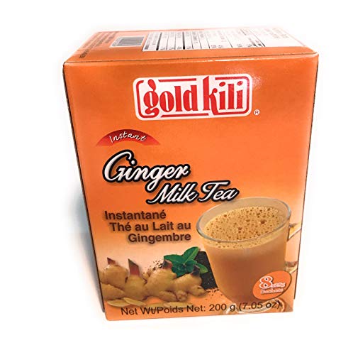 GOLD KILI - Instant Honig Ingwer Milch Tee, (8 X 25 GR) von Gold Kili