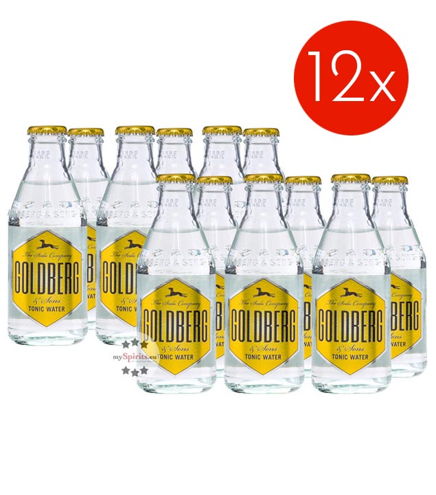 Goldberg Tonic Water Set von Goldberg & Sons