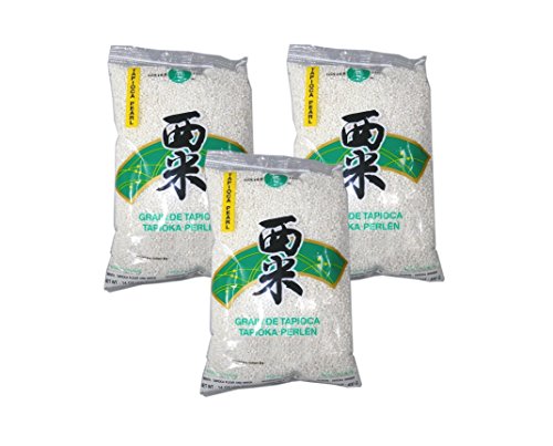 [ 3x 400g ] GOLDEN CHEF Tapioka Perlen ( kleine ) / Tapioca Pearl von Golden Chef (Oriental Food Co., Ltd.)