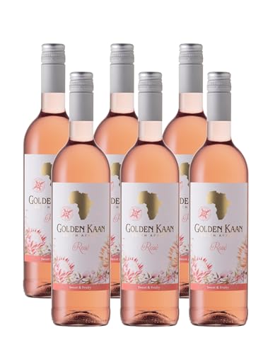 Golden Kaan Rosé – Der trockene, elegante Roséwein des Qualitätsweingutes aus Südafrika (6 x 0,75l) von Golden Kaan