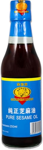 GOLDEN LION Sesam Öl 250ml | reines Sesamöl | Pure Sesame Oil von Golden Lion