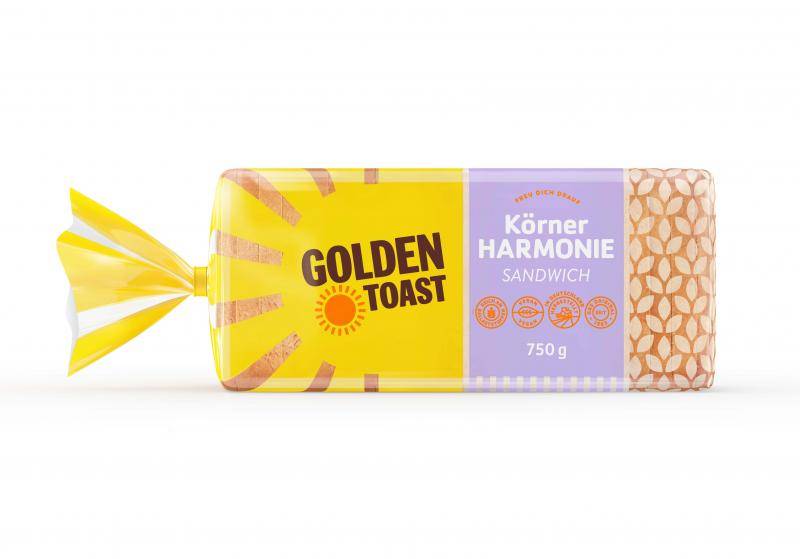 Golden Toast Körner Harmonie Sandwich von Golden Toast