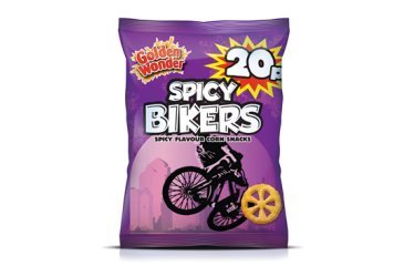 Golden Wonder Spicy Bikers Crisps 36x22g von Golden Wonder