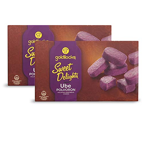 Goldilocks Sweet Delights Philippinische Shortbread Cookies (Ube, 2 Stück) von Goldilocks