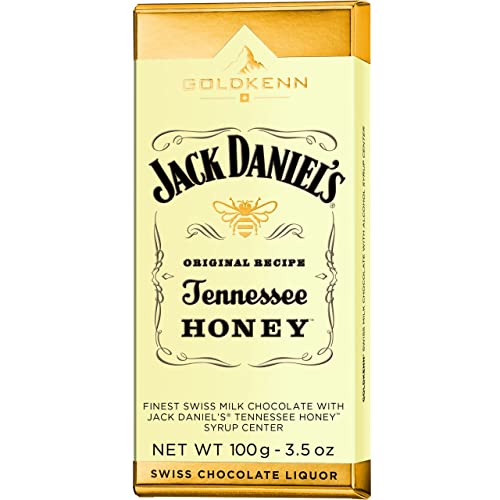 Jack Daniel's Tennessee Honey Schweizer Milchschokolade 100 g von Goldkenn