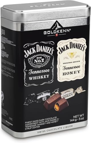 Jack Daniels Goldkenn Likör Pralinen Geschenke Dose 144g von Goldkenn