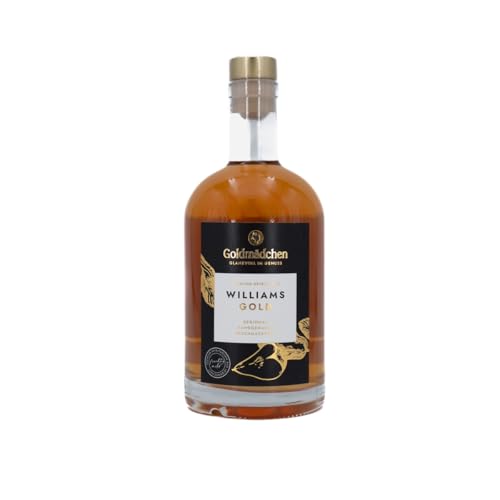 Goldmädchen Williams Gold | Premium Williams-Christ-Birnenbrand | Fruchtig mit Honig- und Vanillenoten | Handwerklich hergestellt aus Schwarzwälder Birnen | 500ml | 35% Vol. von Goldmädchen