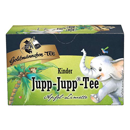 Goldmännchen Kindertee Jupp-Jupp Tee, Früchtetee, 20 einzeln versiegelte Teebeutel von Goldmännchen Tee