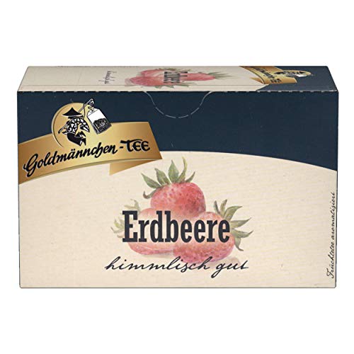 Goldmännchen Tee Erdbeere, 45 g von Goldmännchen Tee