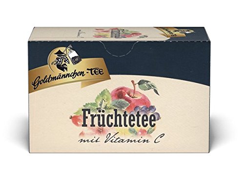 Goldmännchen Tee Früchte mit Vitamin C , 20 einzeln versiegelte Teebeutel von Goldmännchen Tee