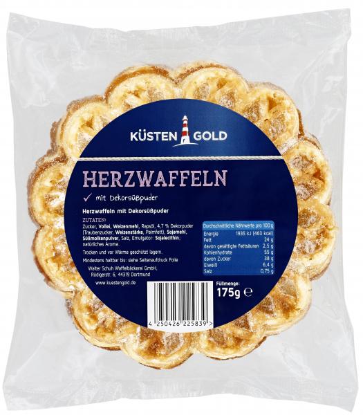 Küstengold Herzwaffeln von Küstengold