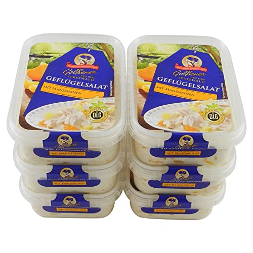 Geflügelsalat mit Mandarinen 6er Set (6 Packungen à 200 g) von Golßener