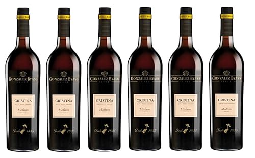 6x 0,75l - González Byass - Cristina - medium - Jerez-Xérès-Sherry D.O.P. - Andalusien - Spanien - Sherry medium von Gonzalez Byass