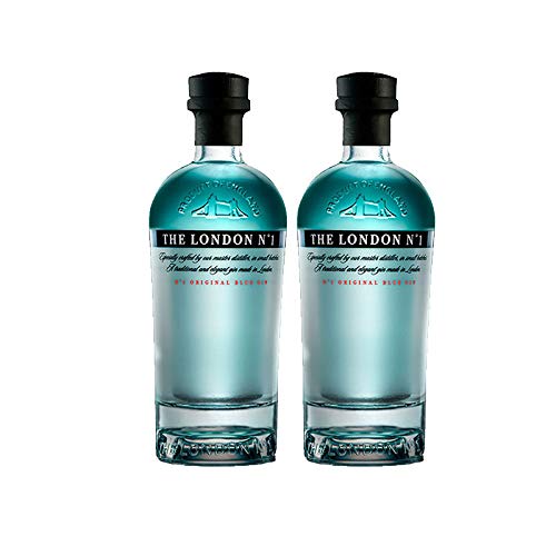 Gin The London Nº1 Blue von 70 cl - London - Bodegas Gonzalez Byass (2 Flaschen) von Gonzalez Byass