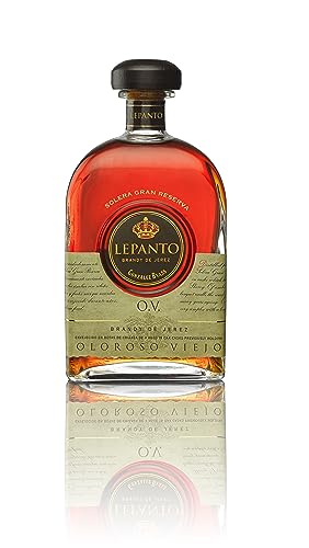 Lepanto, Solera Gran Reserva Brandy de Jerez, Oloroso Viejo, Bodega González Byass, in Geschenkverpackung (1 x 0.7 l) von LEPANTO