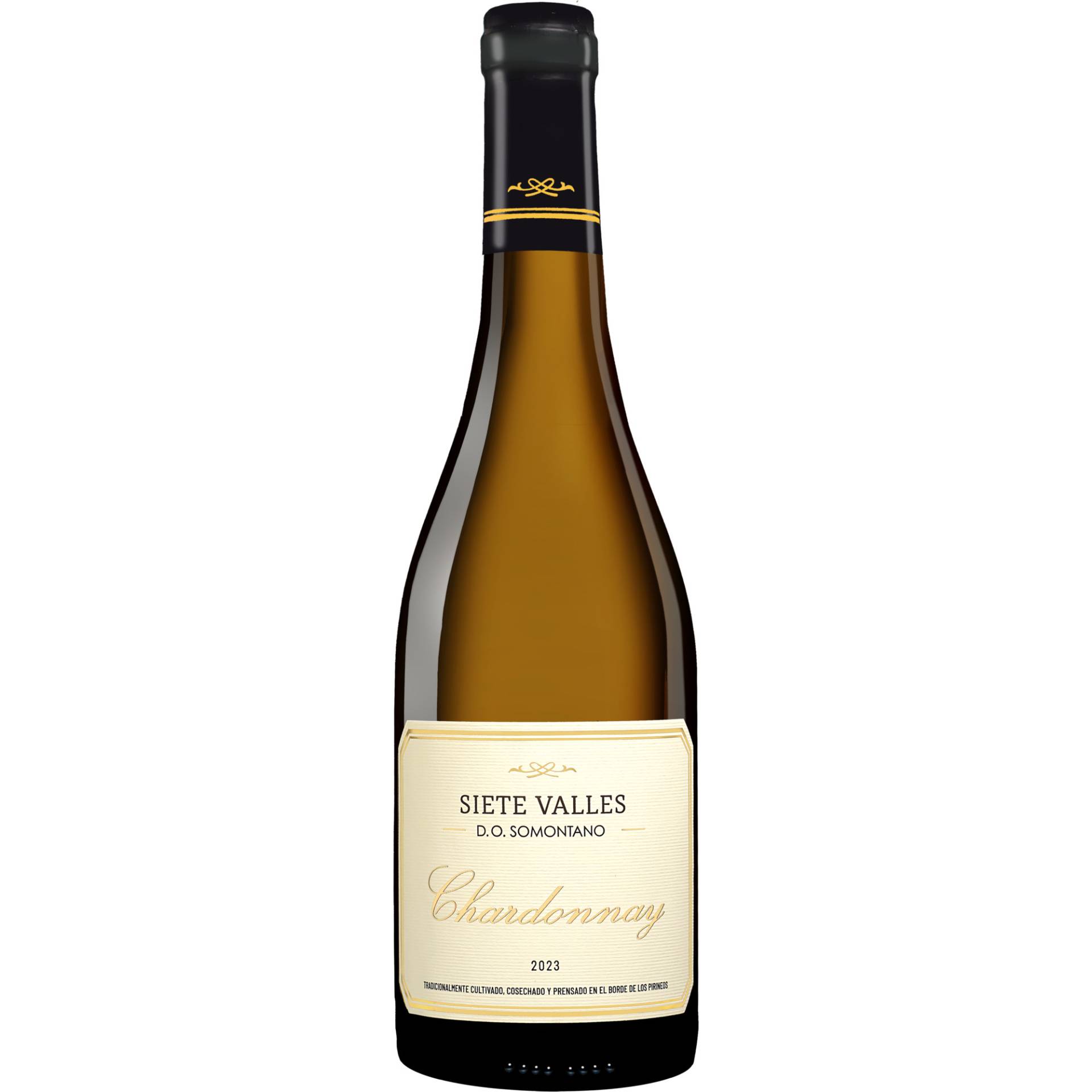 Siete Valles Chardonnay 2023  0.75L 13% Vol. Weißwein Trocken aus Spanien von González Byass