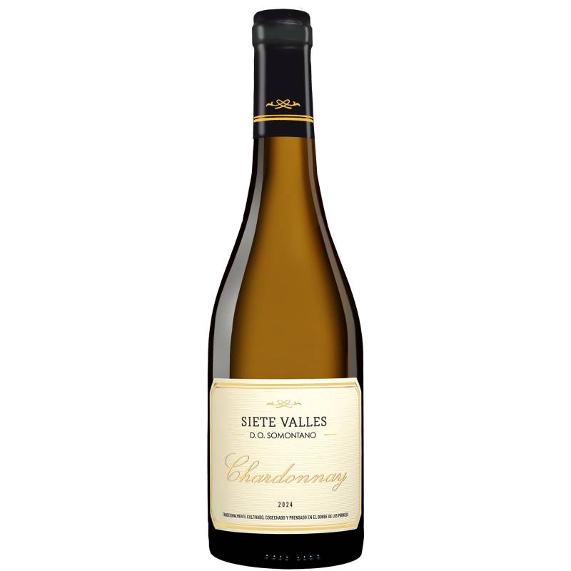 Siete Valles Chardonnay 2024  0.75L 13% Vol. Weißwein Trocken aus Spanien von González Byass