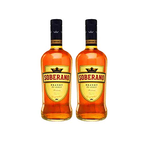 Sovereign Brandy 1L - D.O. Jerez - Bodegas Gonzalez Byass (2 Flaschen) von Gonzalez Byass