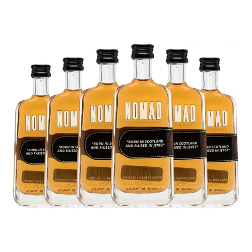 Whiskey Blended González Byass Nomad Sherry Cask Miniatura Miniaturflasche 5 cl (Karton mit 6 Miniaturflasche von 5 cl) von González Byass