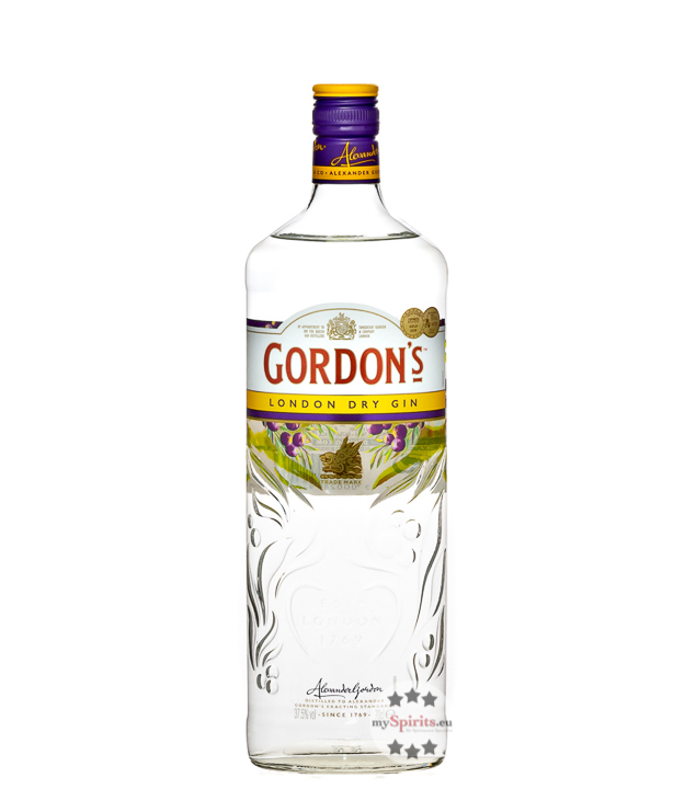 Gordon's Dry Gin 0,7l (37,5 % vol., 0,7 Liter) von Gordon's