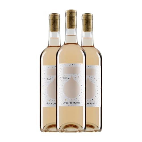 Gota de Mundo Rosé Côtes de Provence 75 cl Rosé-Wein (Karton mit 3 Flaschen von 75 cl) von Gota de Mundo