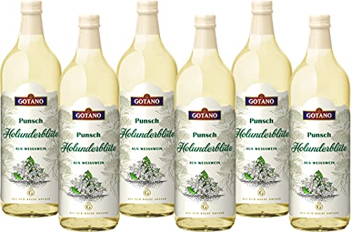 GOTANO Punsch Holunderblüte (6 x 1 l) von Gotano