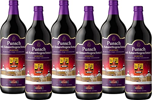 GOTANO Thüringer Punsch Amaretto (6 x 1 l) von Gotano