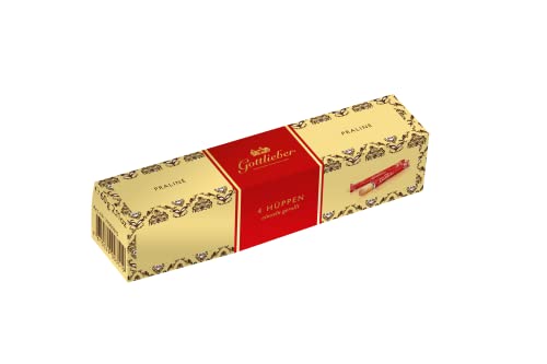 Gottlieber Hüppen «Praliné» 4 Stück (Waffelröllchen mit Cremefüllung Praliné) 60g (31000015) von Gottlieber