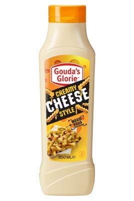 Gouda's Glorie Creamy Cheese Style vegane cremige Sauce mit Geschmack von Käse 850ml von Gouda´s Glorie