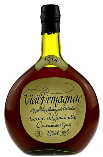 Rarität: Vieil Armagnac Goudoulin 0,7l Jahrgang 1914 von Goudoulin