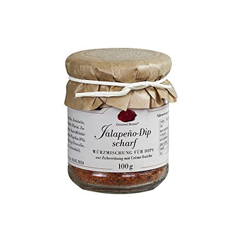 Berners Feinkost Delikatessen Jalapeno Dip scharf - 100 gr von Gourmet Berner