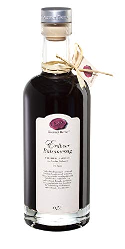 Erdbeer Balsamessig 0,5 l / Grundpreis 31,90 € pro Liter von Gourmet Berner