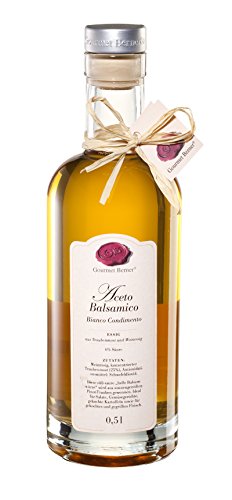 Gourmet Berner, Aceto Balsamico Bianco Condimento Essig 0,5l von BFYSYO