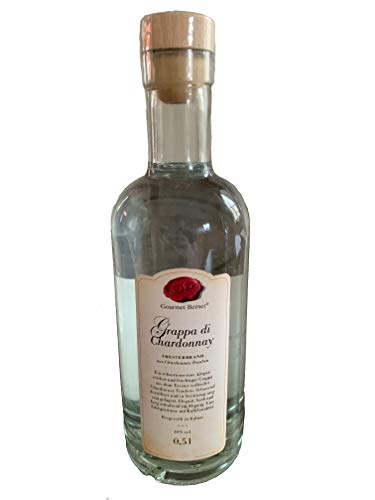 Gourmet Berner Grappa di Chardonnay, Tresterbrand, 0,5L 40% vol. von Gourmet Berner