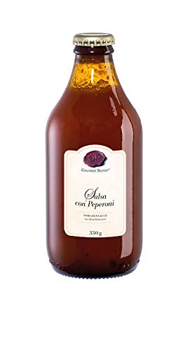 Salsa con Peperoni - Kirschtomatensoße mit Pepperoni 330 g / Grundpreis 18,03 € pro kg von Gourmet Berner