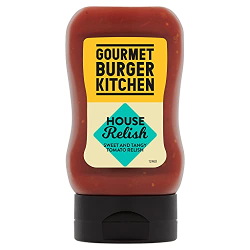 Gourmet Burger Kitchen House Relish Sweet and Tangy Tomate Relish, 250 g von Gourmet Burger Kitchen