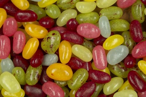 Sour Jelly Beans 1kg – Intensiv-saure Fruchtgummibonbons von Gourmet Heimes