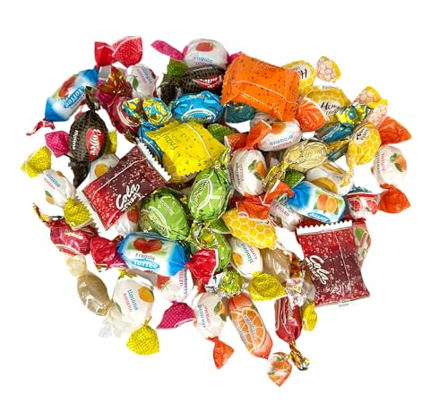 Sweet Mix Bonbons Premium 1kg – Bunte Zuckerbonbons Vielfalt von Gourmet Heimes