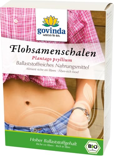 Bio-Flohsamenschalen von Govinda