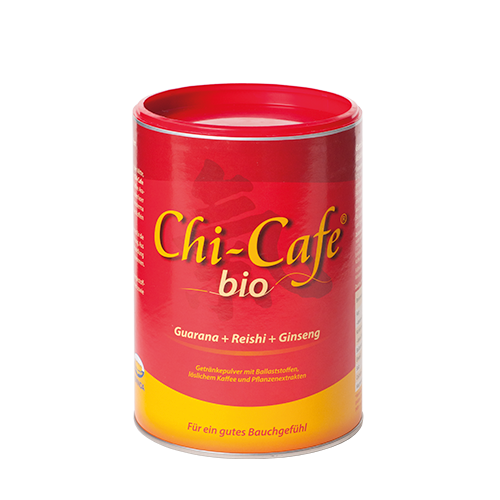 Chi-Cafe 400 g in Bioqualität - Kaffee Arabica und Robusta, Guarana, Ginseng und Reishi-Pilz - vegan - Govinda von Dr. Jacobs