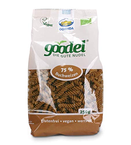 GOVINDA Goodel - Fusilli "Buchweizen - Leinsaat" 250 g, 1er Pack (1 x 250) von Govinda