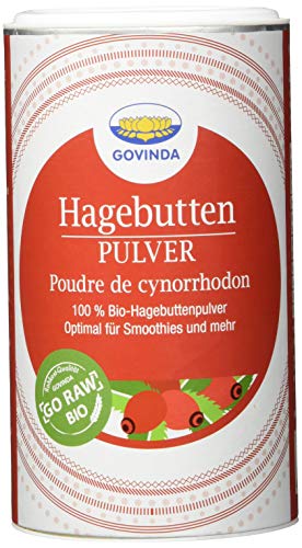 GOVINDA Hagebuttenpulver Bio, 1er Pack (1 x 220 g ) von Govinda