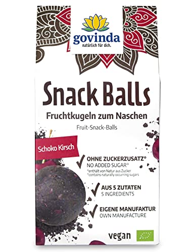 GOVINDA Snack Balls - Schoko Kirsch 100g von Govinda