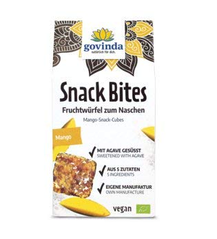 GOVINDA Snack Bites - Mango 100g von Govinda