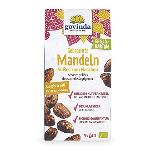 Govinda Bio gebrannte Mandeln, 100 g von Govinda