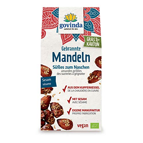 Govinda - Gebrannte Mandeln mit Sesam - 100 g von Govinda