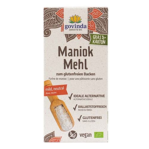 Govinda Maniok - Mehl, glutenfrei, 450g von Govinda