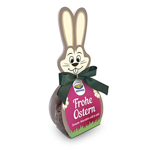 Govinda - Osterhase Sesam-Mandeln - 50 g - 12er Pack von Govinda